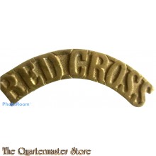 Shoulder title Red Cross (brass massive)