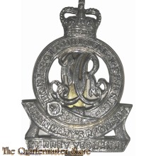 Cap badge Surrey Yeomanry (post WW2)