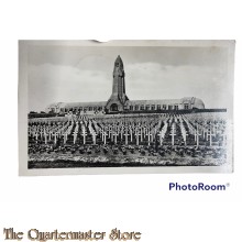 Postcard Camps de Bataille de Verdun, Ossuaire et Cimitiere de Douamont
