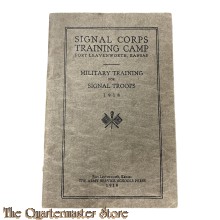 Manual Military Training for Signal Troops 1918