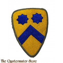Mouwembleem 2nd Cavalry Division (green back Sleeve patch 2nd Cavalry Division)