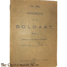 Voorschrift no 72a Handboek soldaat