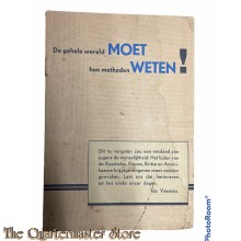 Brochure NSB ;  De gehele wereld moet hun methoden weten