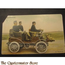 Prent briefkaart 1905 Majoor. Kleine tenue 