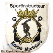 Borst embleem / Blazer badge Sportinstructeur Korps Mariniers