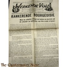 Krant NSB 't Werkende Volk 1e jaargang no 24 woensdag 19 augustus 1942