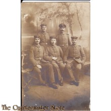 AnsichtsKarte (Mil. Postcard ) 1914 5 Soldaten