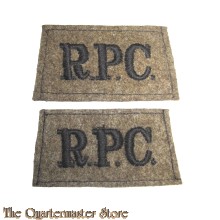 Royal Pioneers Corps slip on set (R.P.C.)