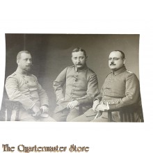 Studio Photo Deutsche Soldaten in uniform mit EK2