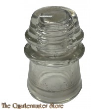 US Army HEMINGRAY Glass Insulator 1941