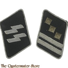 WH (SS) Kragenspiegel Haupt Sturm fuhrer (Collar patches SS Storm head leader)