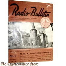 Radio Bulletin no 1 1943 de Muiderkring te Muiden