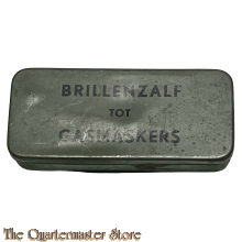 Blikje behorende tot Gasmasker G pre 1940