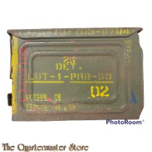 US WW2 Cal .30 Munition box 1959 dated 