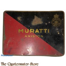 Zigaretten dose Muratti Ariston 100 Cigaretten (Tin Cigarettes Muratti Ariston 100 Cigaretten)