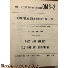 QM 3-2 Wacs and nurses clothing ad equipment