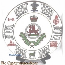 Wandbord the Royal Regiment of Wales 11 june 1969 