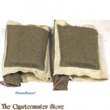 Pair of  WW2 Parachutists knee pads dated 1943