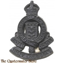 Cap badge Royal Army Ordnance Corps R.A.O.C. (plastic)