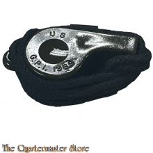Vietnam US Army plastic Survival whistle 1969