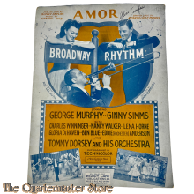 Music Amor from the movie Broadway Rhythm (1944) 