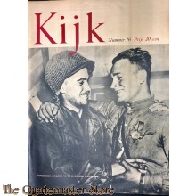 2 Maandelijks blad Kijk No 16, Wapenbroeders, ontmoeting van Rus en Amerikaan in Duitsland