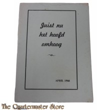 Brochure NSB Juist nu het hoofd omhoog 1944