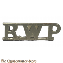 Shoulder title R.W.P. (metal)