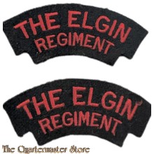 Shoulder flashes The Elgin Regiment,  5th Canadian Armoured Division