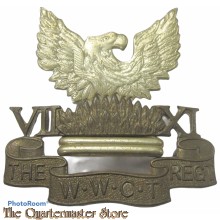 Cap badge Wellington West Coast and Taranaki Regiment New Zealand