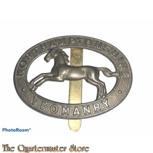 Cap badge Northamptonshire Yeomanry