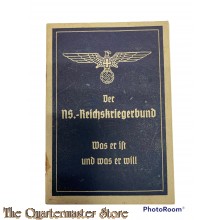 Mitgliedsbuch der NS Reichskriegerbund 