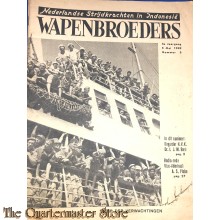 Krant Wapenbroeders  no 5 Ned Strijd krachten in Indonesie 4e jrg 5 Mei 1949