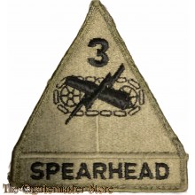 Formation patch 3rd Armored Division (Subdued)