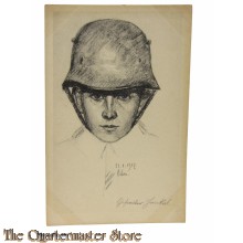 Postkarte Gefreiter Snuknl 1917