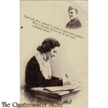 AnsichtKaart (Mil. Postcard) Belgie petit soldat