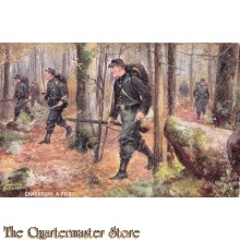 AnsichtKaart (Mil. Postcard) Chasseurs a Pied