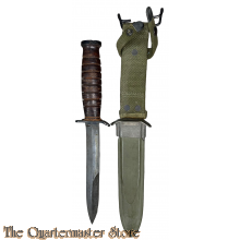 U.S. M3  Fighting Knife Utica and US M8 Scabbard