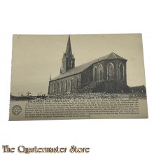 Postkarte Die Kirche von Plancenoit 