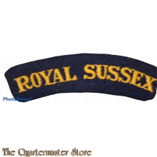 Shoulder flash Royal Sussex Regiment