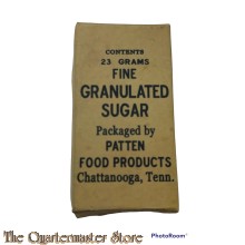 Carton box K-Ration Granulated Sugar WW2