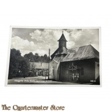Postkarte 1939 Gloggnitz (N.O) Kirche und Kriegerdenkmahl