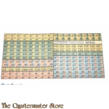 KC 411-412 Bonnenvel Voedingsmiddelen 11e en 12e periode 1944 (1 october-25 november)