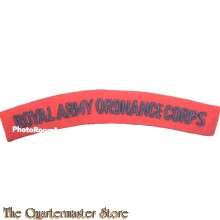 Shoulder titel Royal Army Ordnance Corps