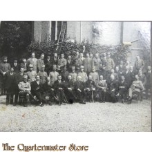Foto Officieren en burgers 1914-18 Arnhem