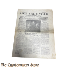 Krant Het vrije Volk 1e jrg no 22 Donderdag 31 Mei 1945