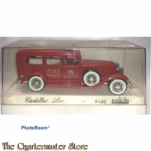 Solido Cadillac Ambulance Fire Brigade Manhattan 4038 Age d"Or Nice with Box