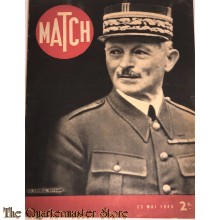 Magazine MATCH 23 Mai 1940, Le General Weygand