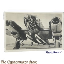 Postkarte militair 40-45 Heinkel 111 fahrbereit