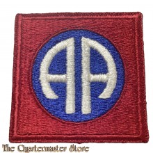 Mouw embleem 82e Abn Division WW2 (green back Sleeve badge 82nd Abn Division)